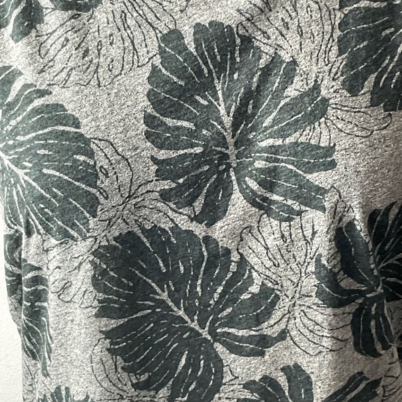 Sol Angeles Botanical Palm Leaf Grey Tank Top Sz XS - Picture 6 of 8